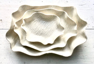 Sets of Oyster  Shell Bowls