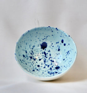 Light blue porcelain nibbles bowl