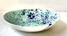 Porcelain  Salad Bowl - with Splatter