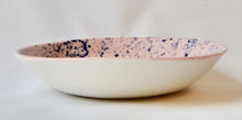 Breakfast bowl with splatter detail - rose pink